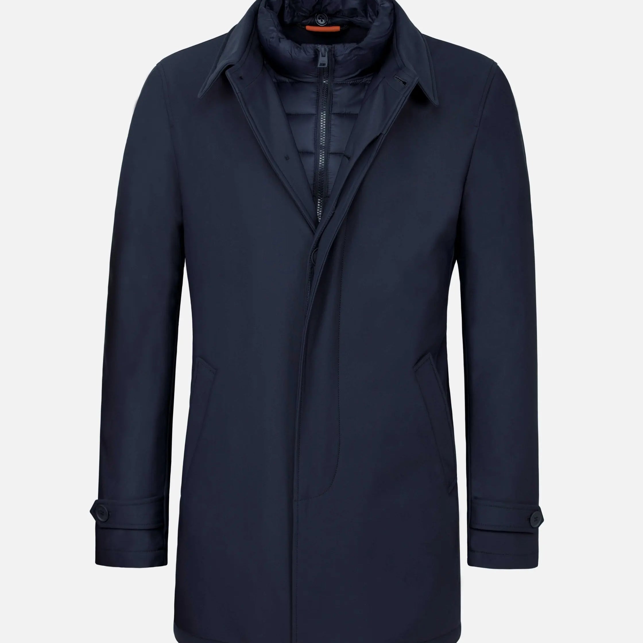 The Hunter Navy Winter Jacket WAM DENIM