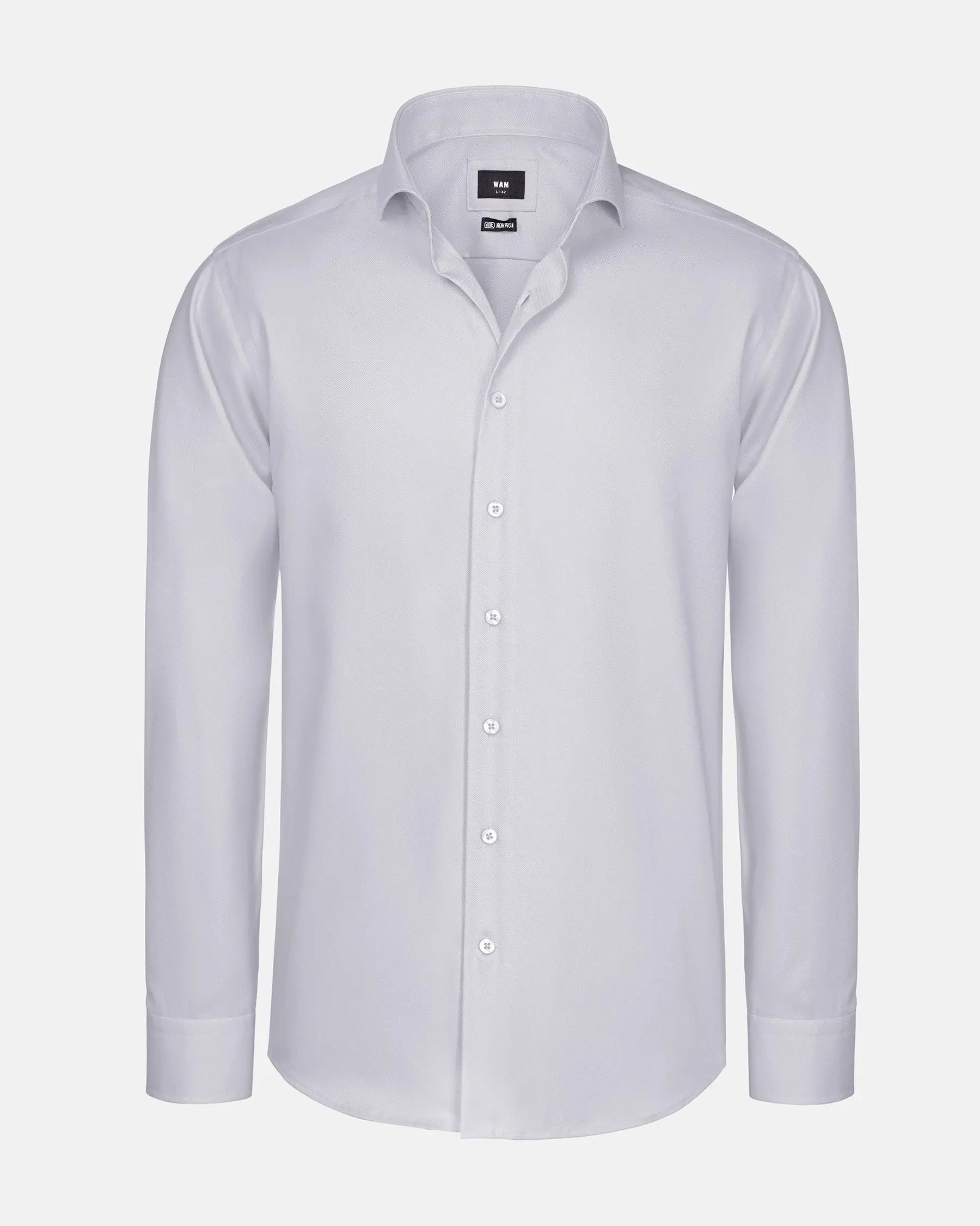 The Burgos Light Grey Shirt Wam Denim