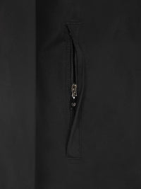 Vitus Slim Fit Black Jacket 6XL