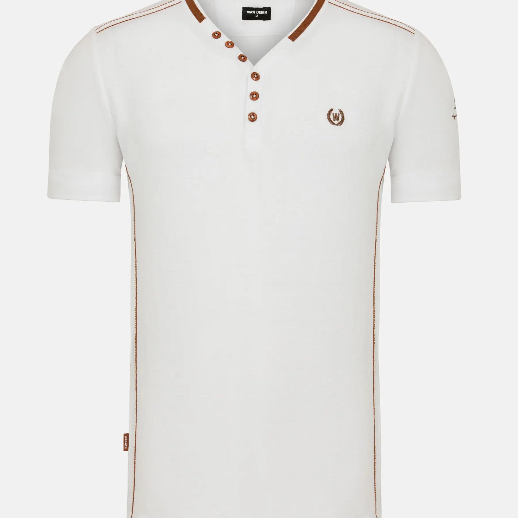 Morpheus Slim Fit Stretched White T-shirt 6XL