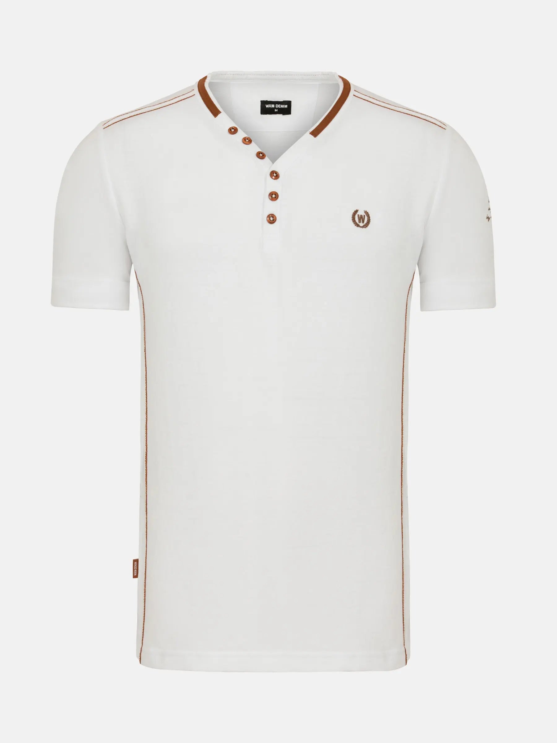 Morpheus Slim Fit Stretched White T-shirt 6XL