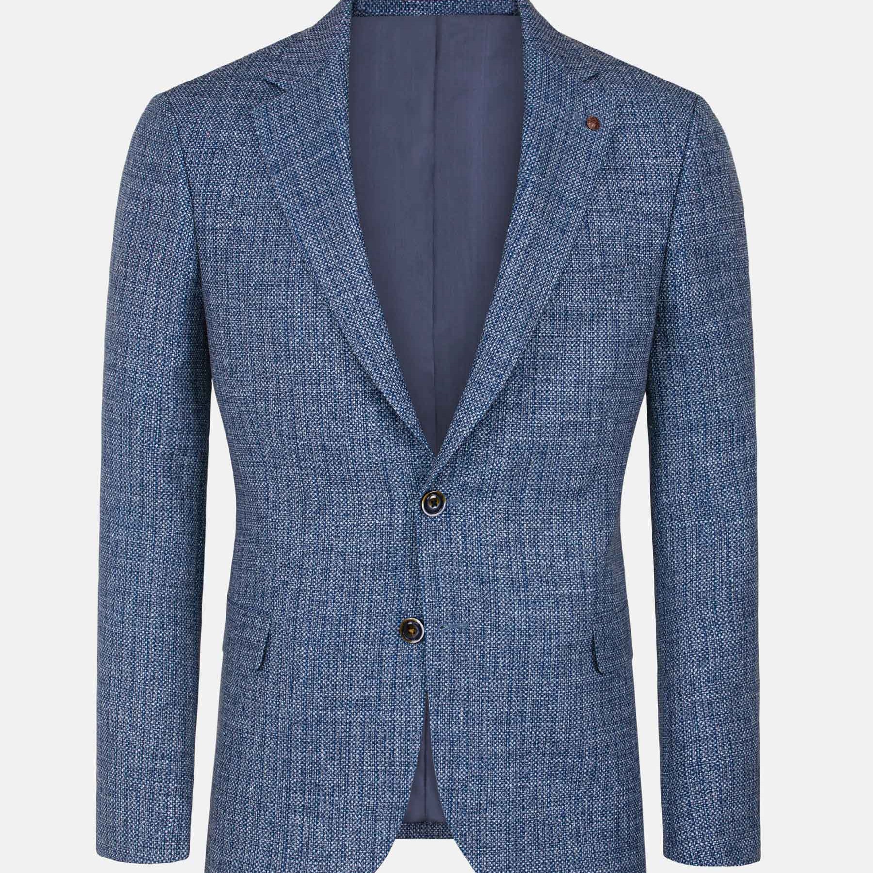 Sandro  Single breasted Light Navy  Blazer 60