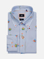 The Oliver Blue Shirt Wam Denim