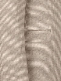 Vivia Single breasted Check Dark Beige Blazer 60