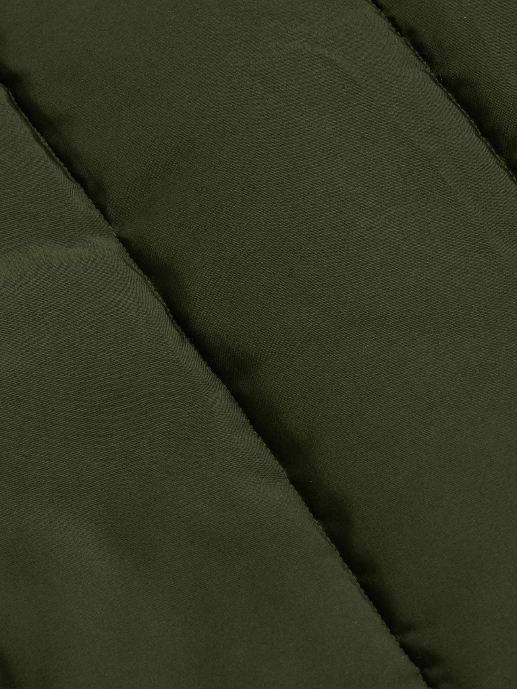 Velvet Crew Neck Green Bodywarmer 6XL