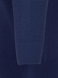 Larry Navy Cotton Pullover 6XL