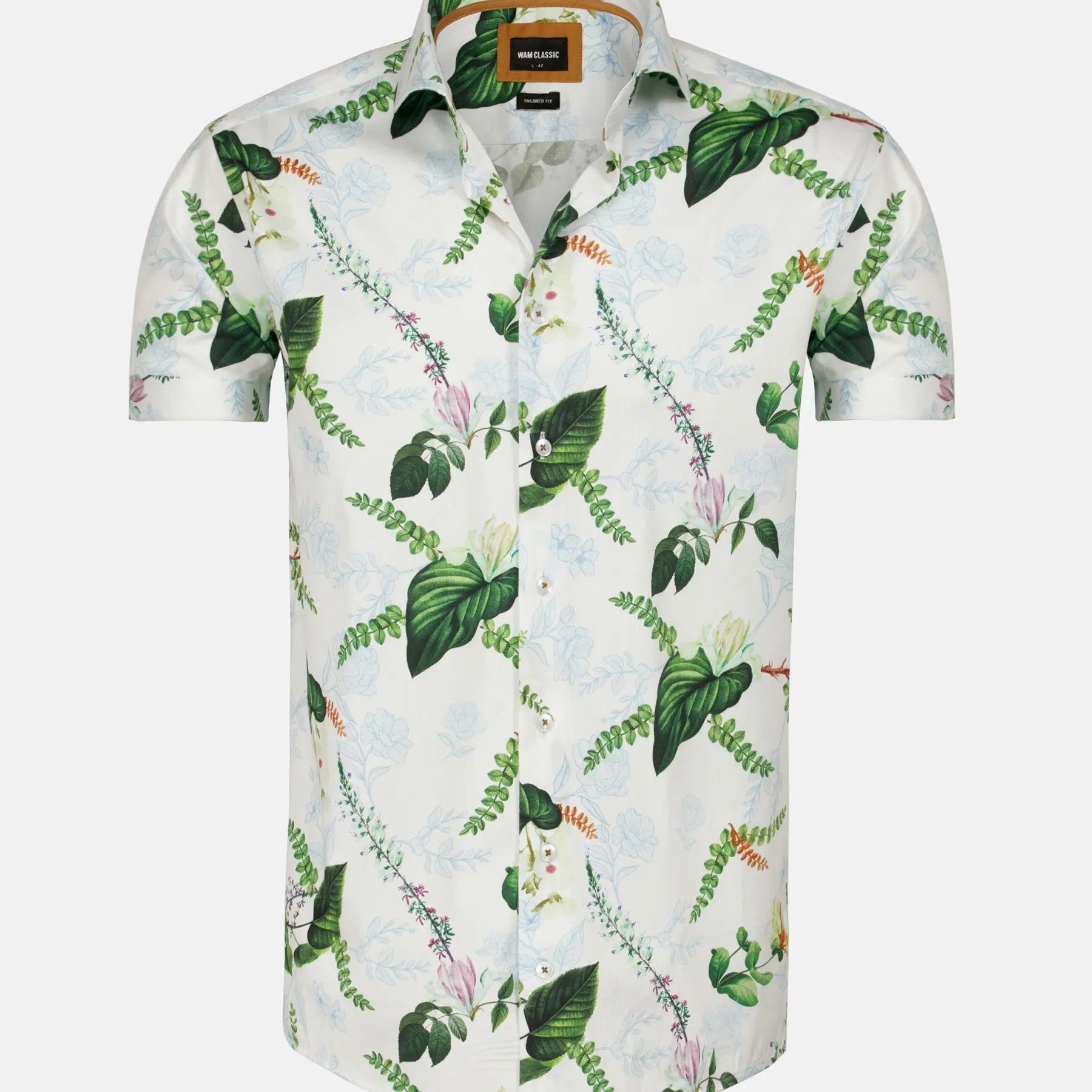 Parker Tailored Fit White Shirt 6XL