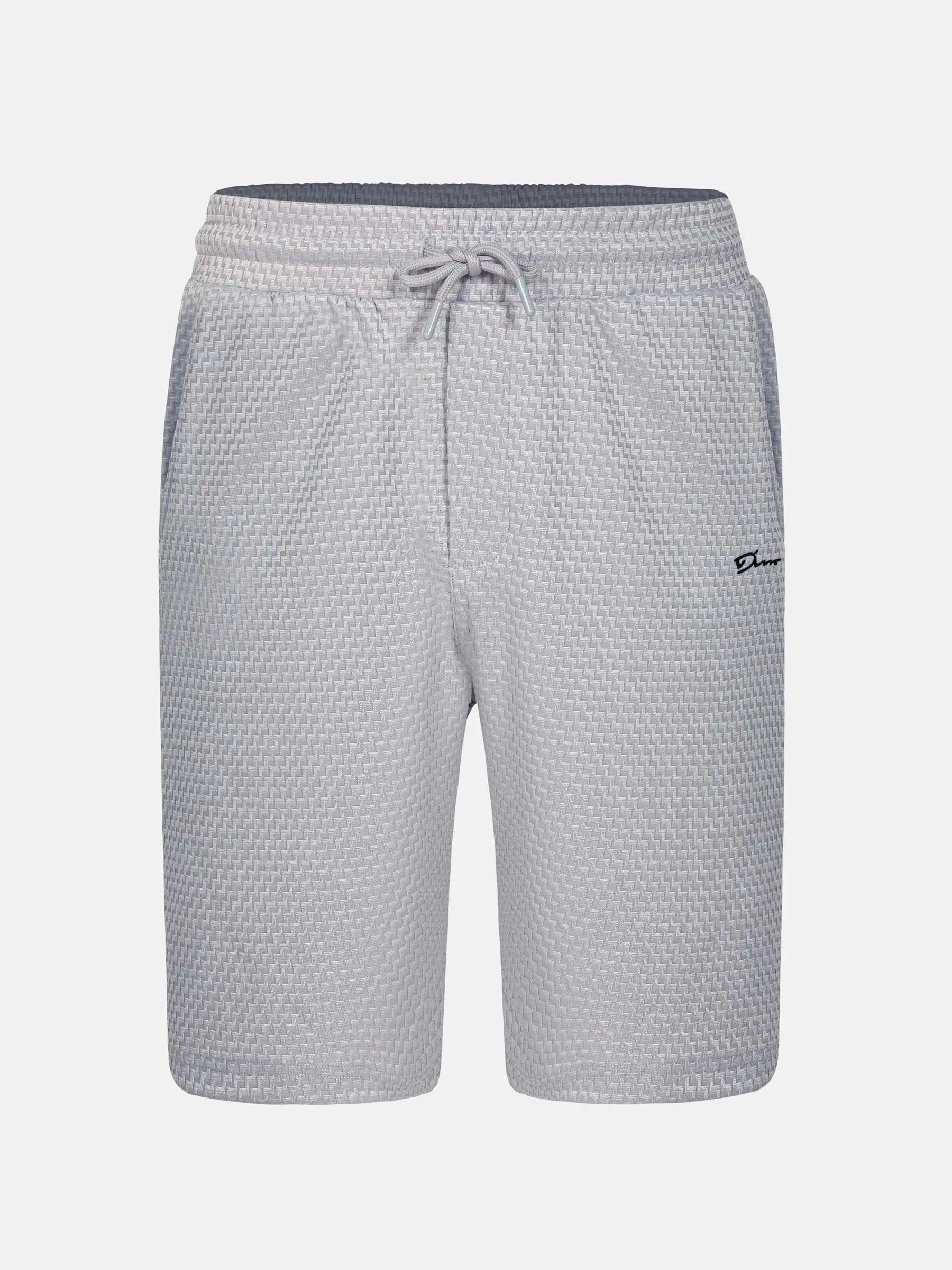 Alonzo Light Grey Hoodie Shorts Set 6XL