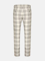 Moura Plaid Striped Beige Pant 3XL
