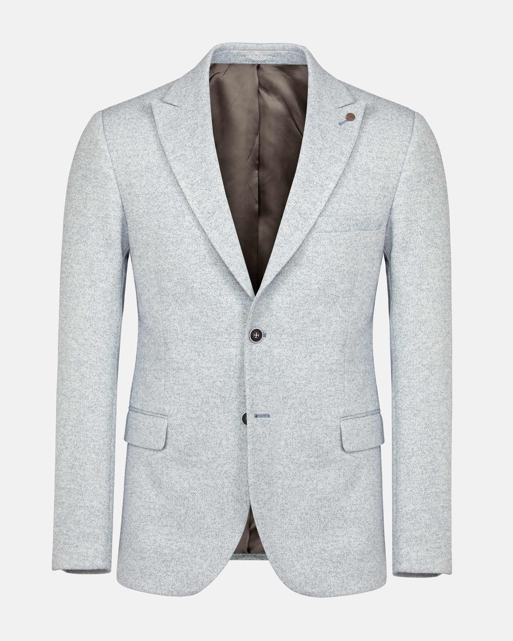 Darren Single Breast Blue White Blazer 58
