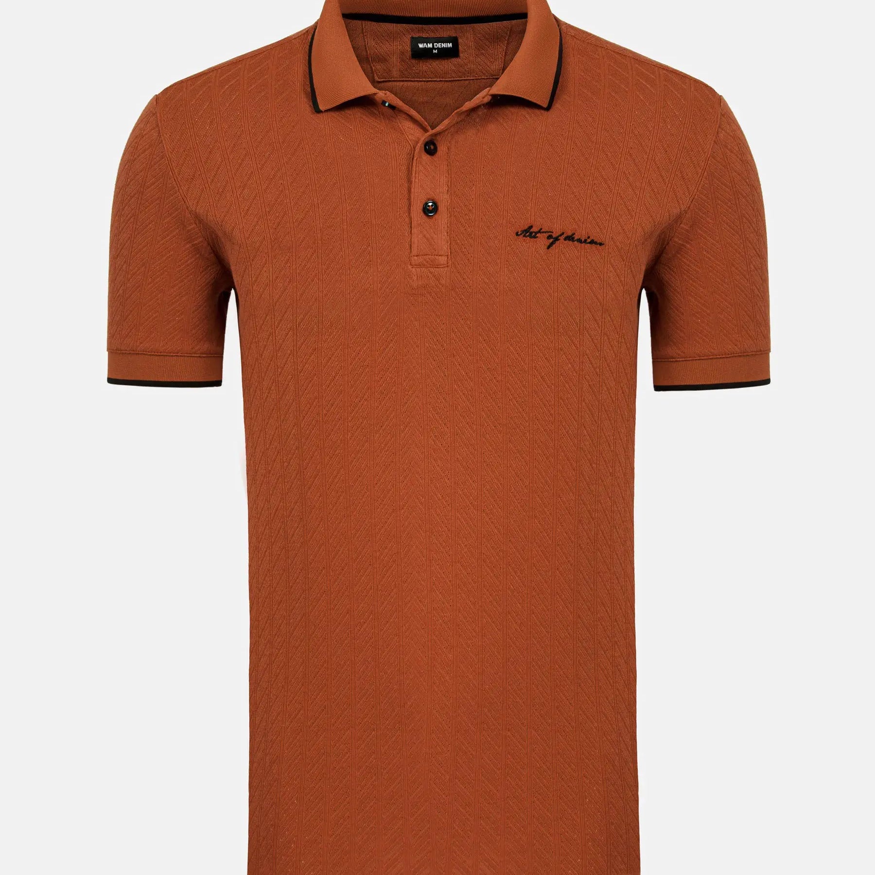 Violet Dark Orange Polo 6XL