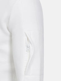 Ahmir White Crew Neck Sweater 6XL