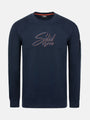 Ahmir Navy Crew Neck Sweater 6XL