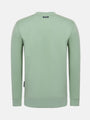 Ahmir Light Green Crew Neck Sweater 6XL