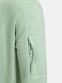 Ahmir Light Green Crew Neck Sweater 6XL