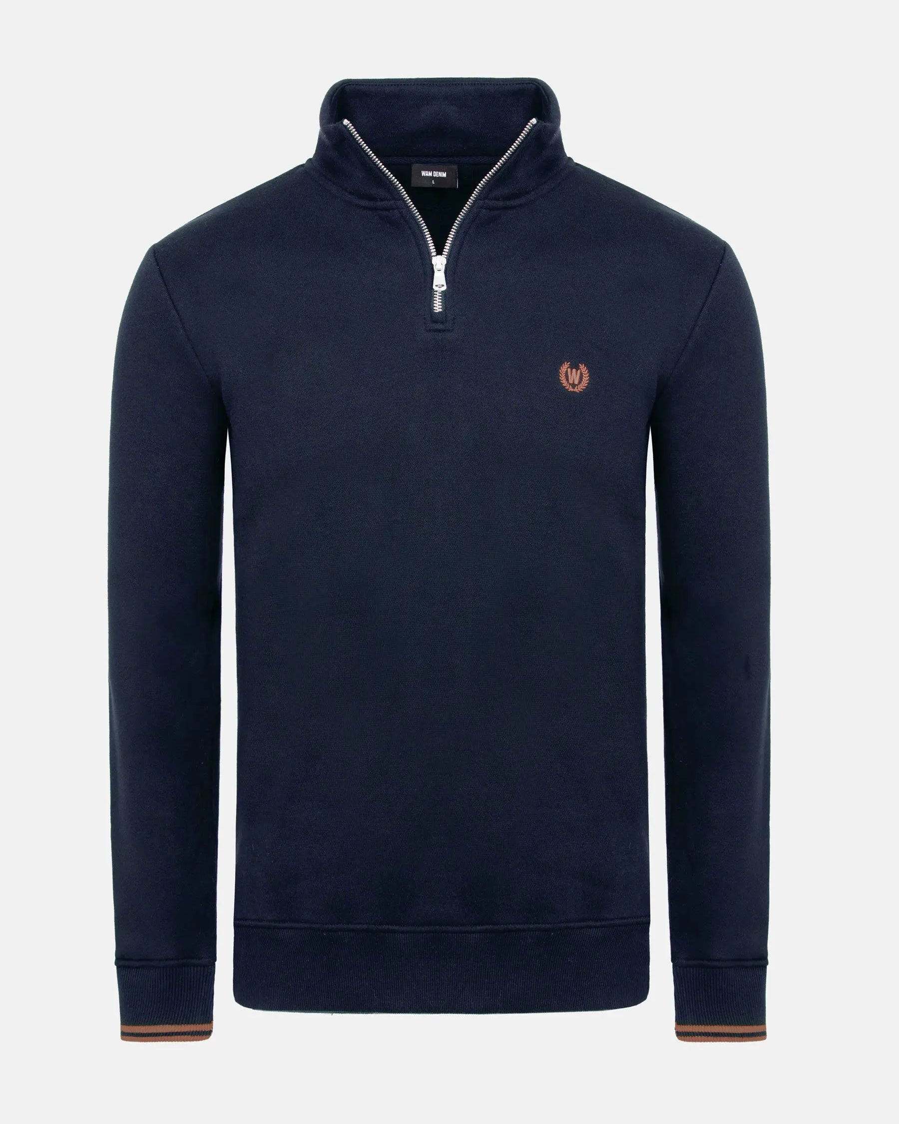 Santos Navy High Neck Sweater 6XL