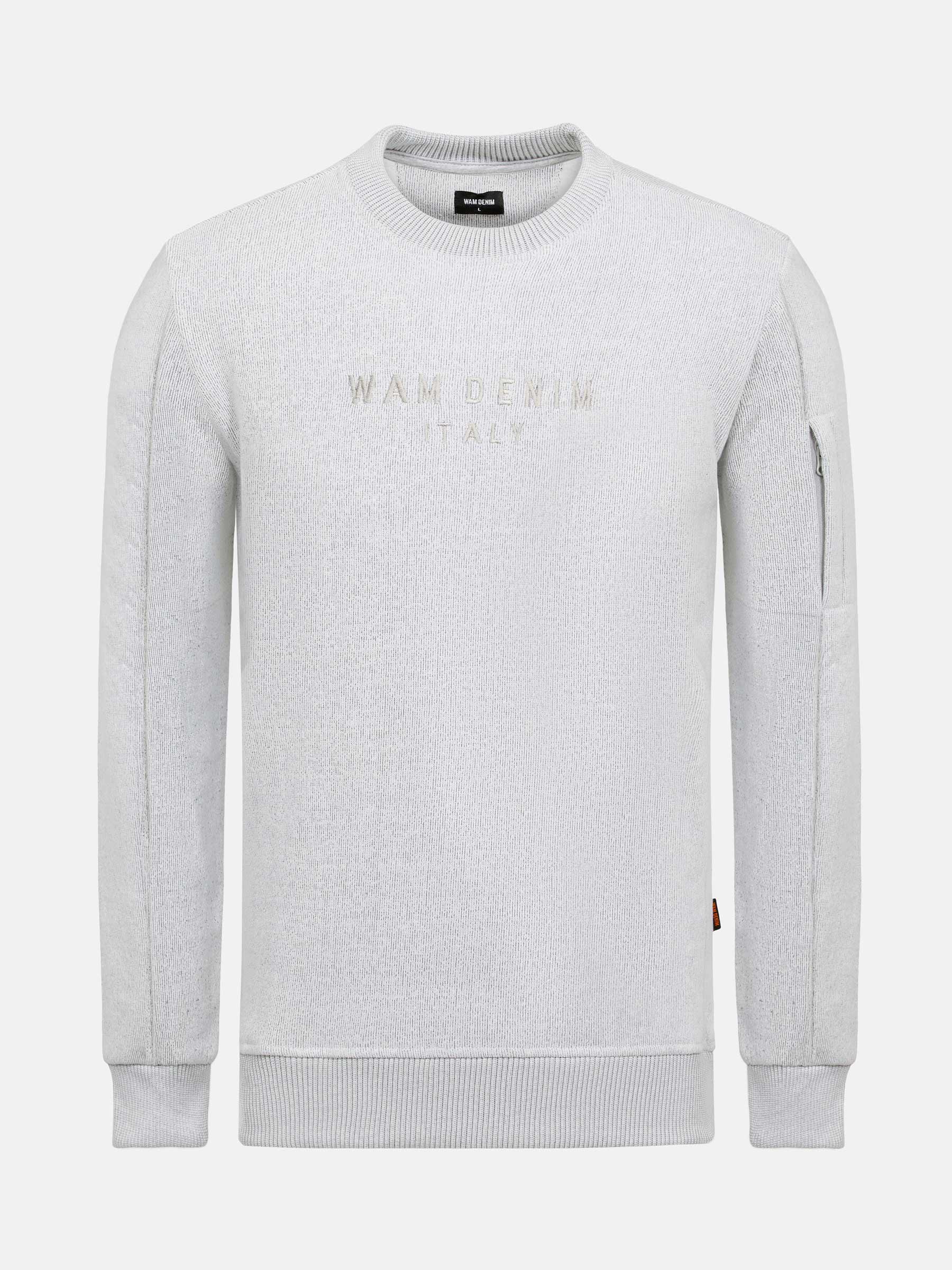 Dane Crew Neck Light Grey Sweater 6XL
