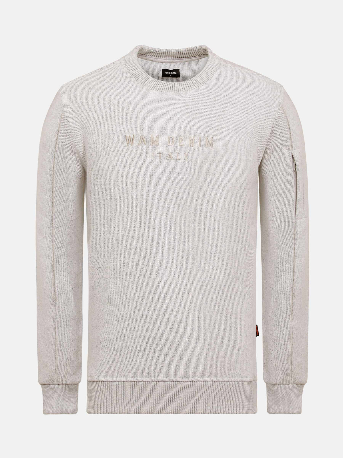 Dane Crew Neck Light Beige Sweater 6XL