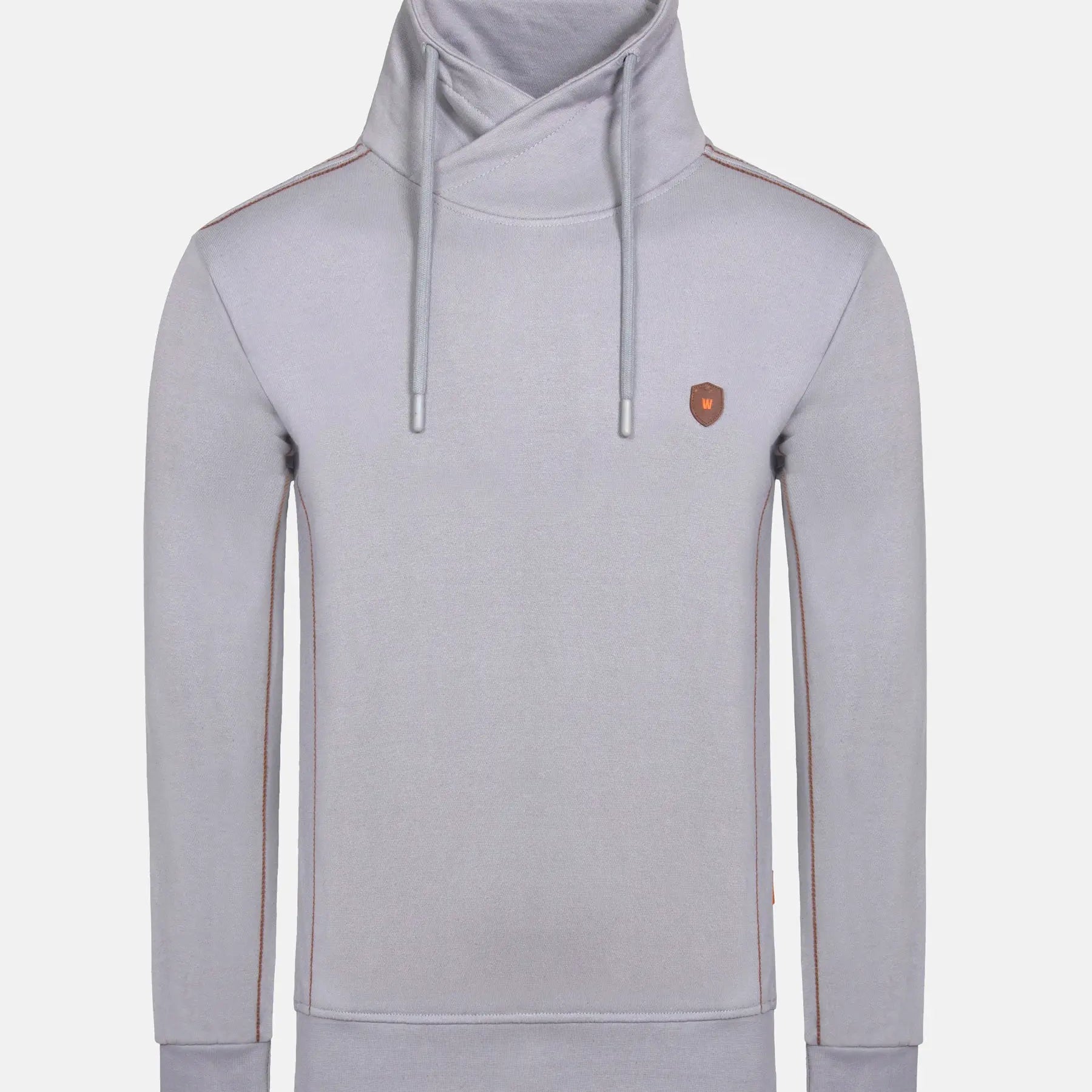Mathew High Neck Light Grey Sweater 6XL