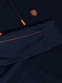 Mathew High Neck Navy Sweater 6XL