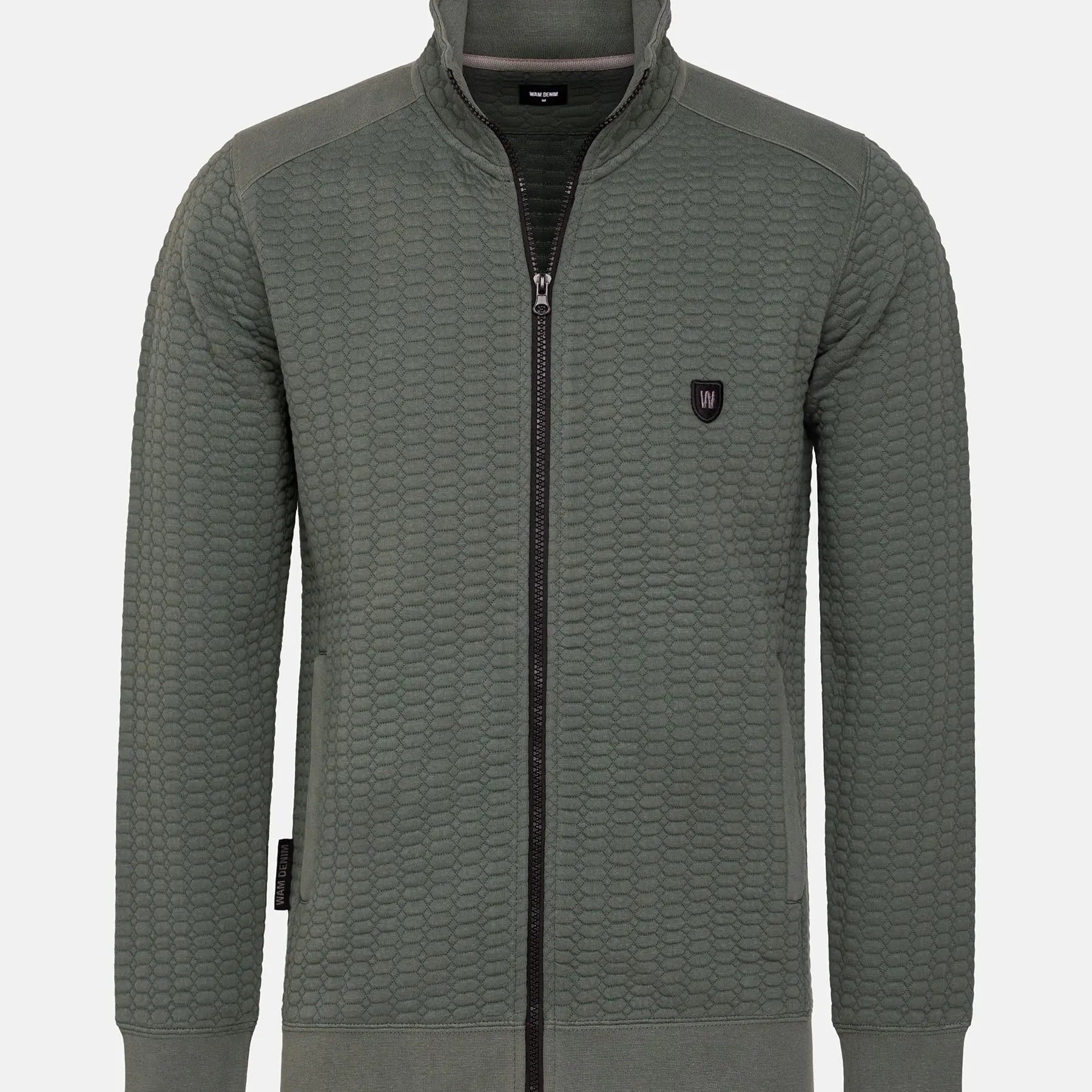 Vest 76390 Axl Green Wam Denim