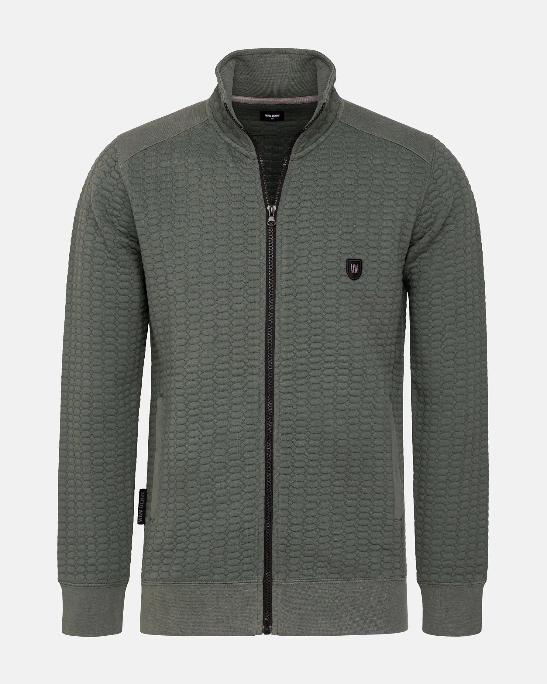 Vest 76390 Axl Green Wam Denim
