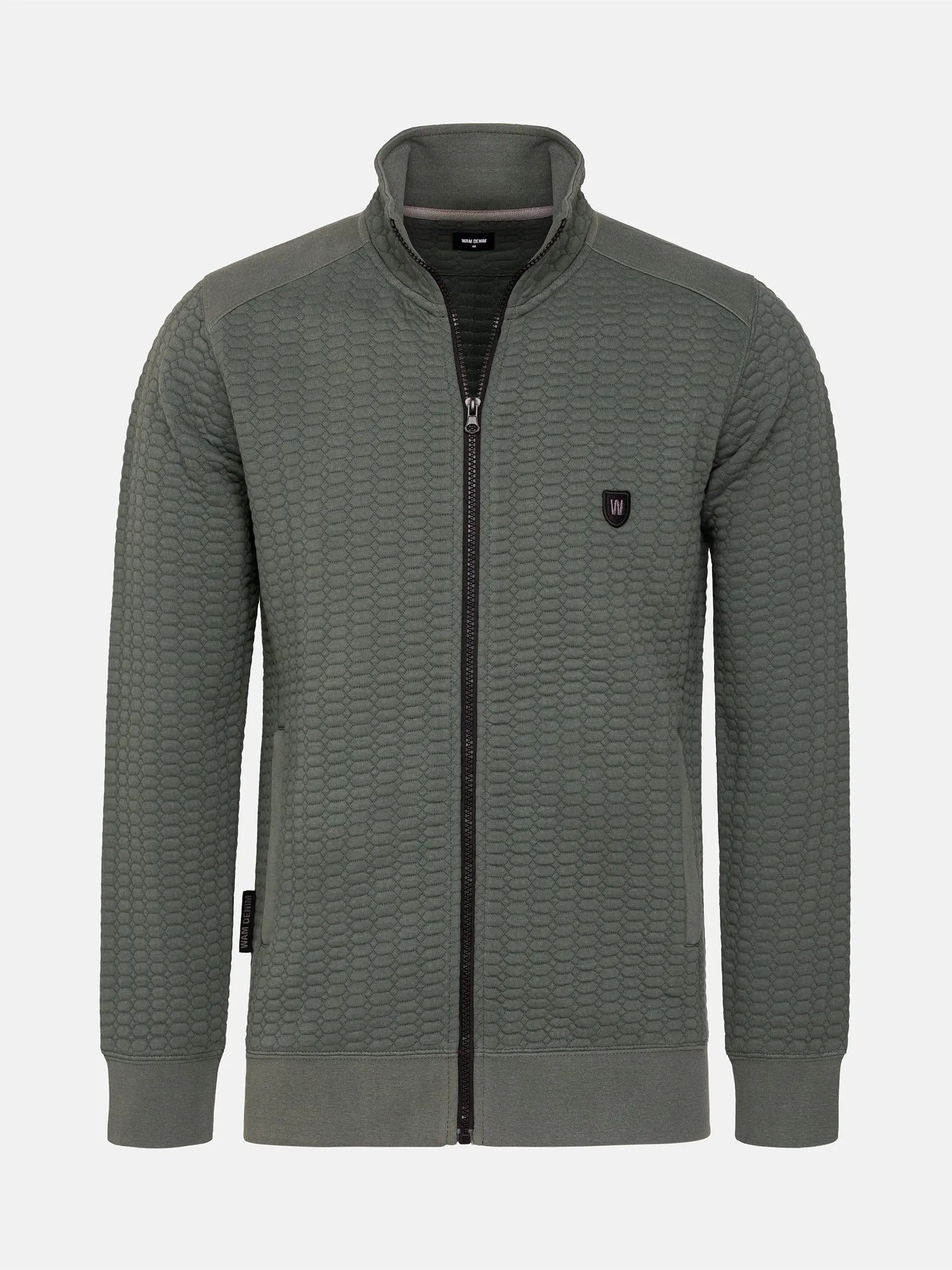 Vest 76390 Axl Green Wam Denim