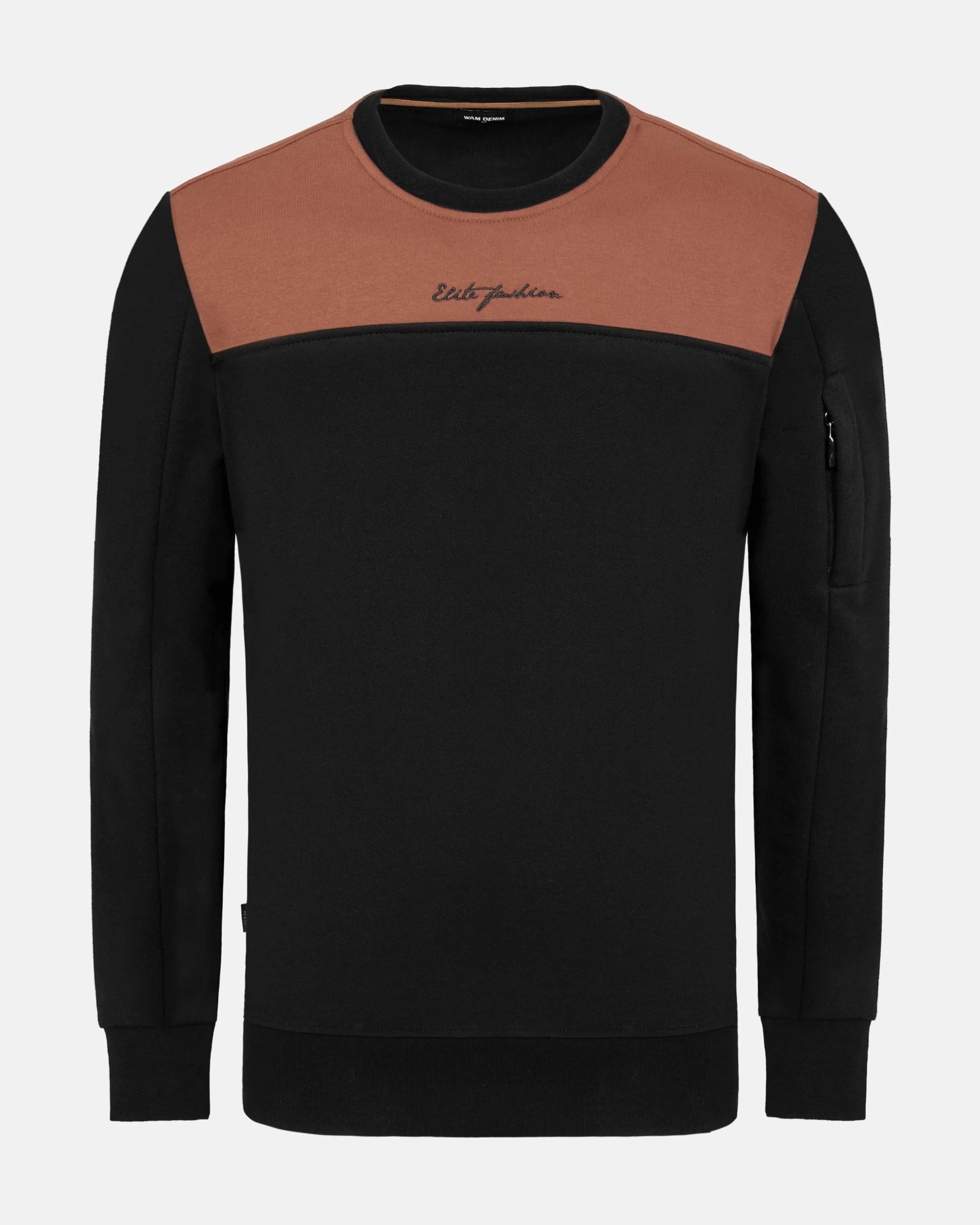 Emory Slim Fit Black Sweater 6XL