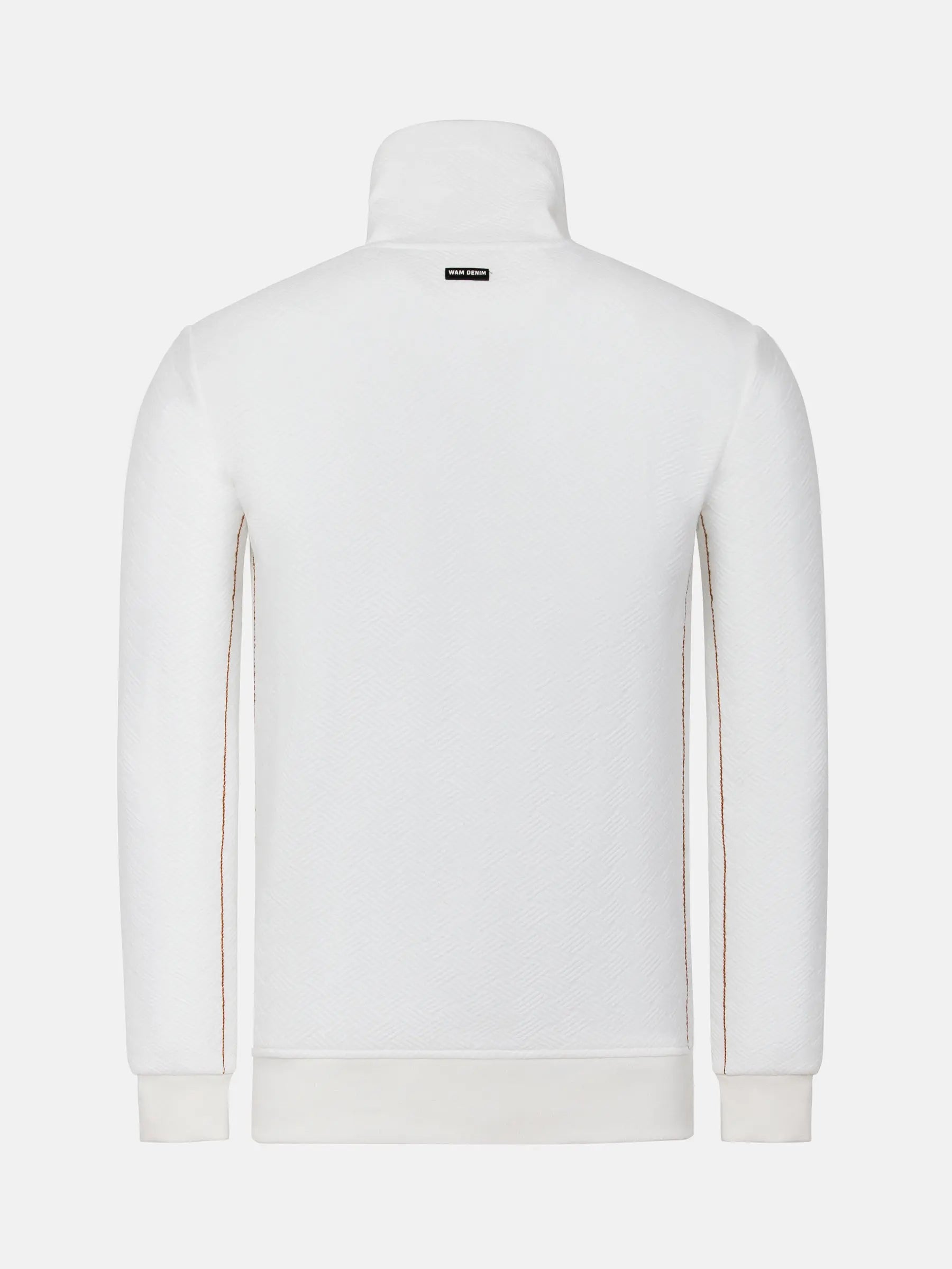 Solstice Slim Fit Off White Sweater 6XL