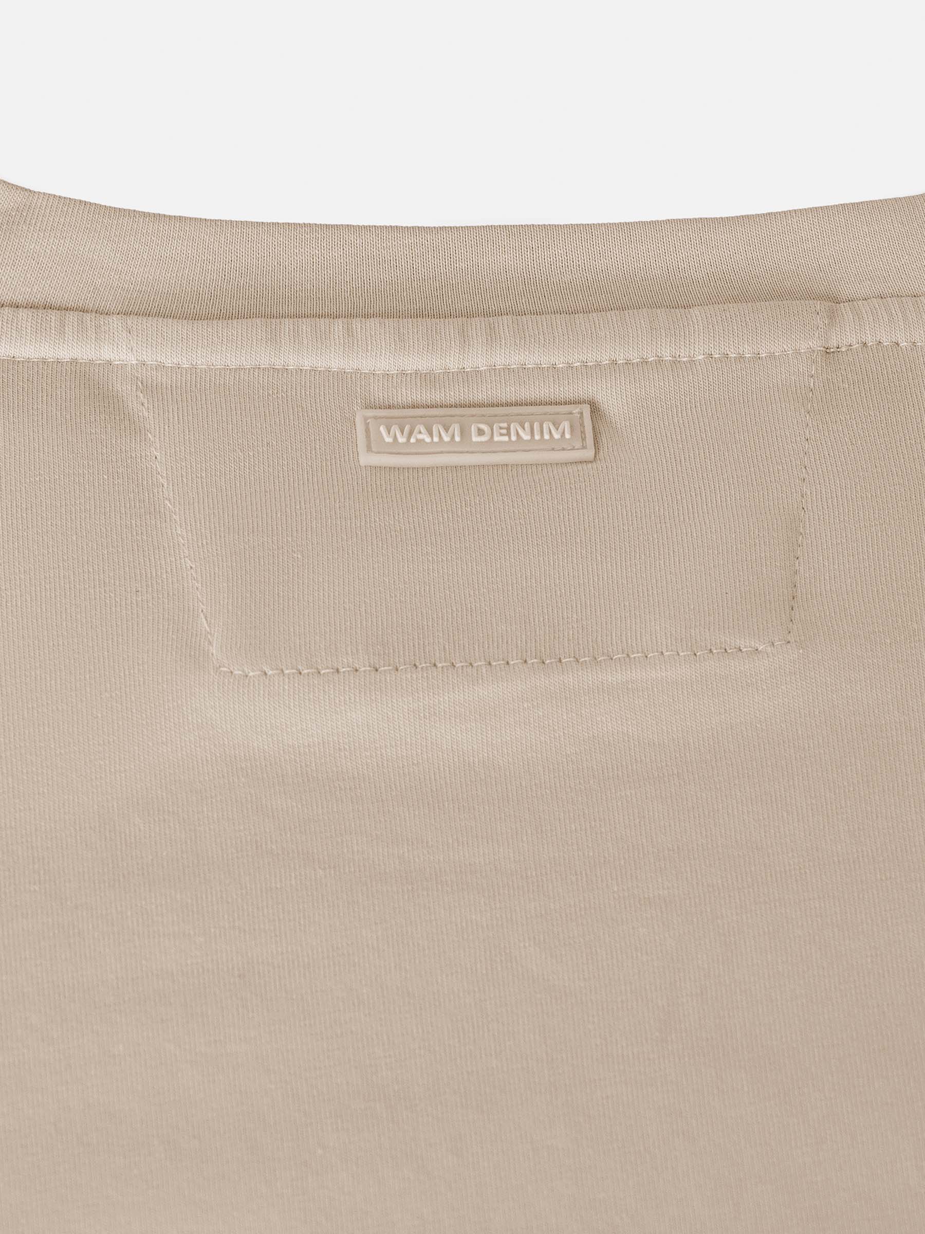 The Emory Light Beige Tshirt Wam Denim
