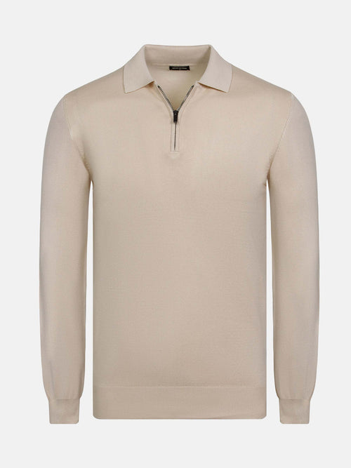 The Raglan Beige Pullover