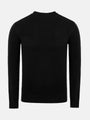 Cassian Crew Neck Black Sweater 6XL