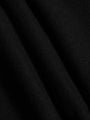 Cassian Crew Neck Black Sweater 6XL