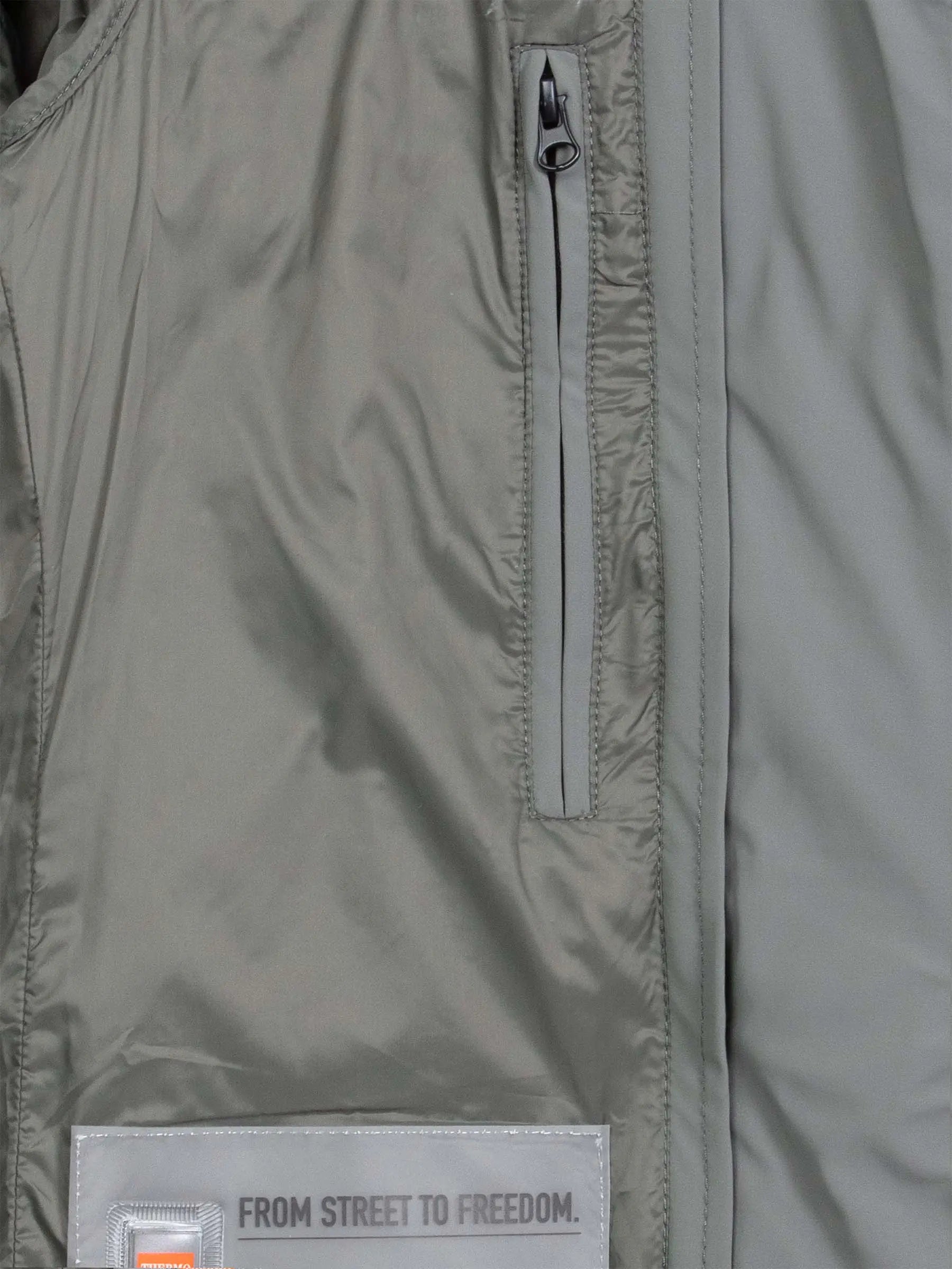 Berengar Verde Military Grey Winter jket 6XL