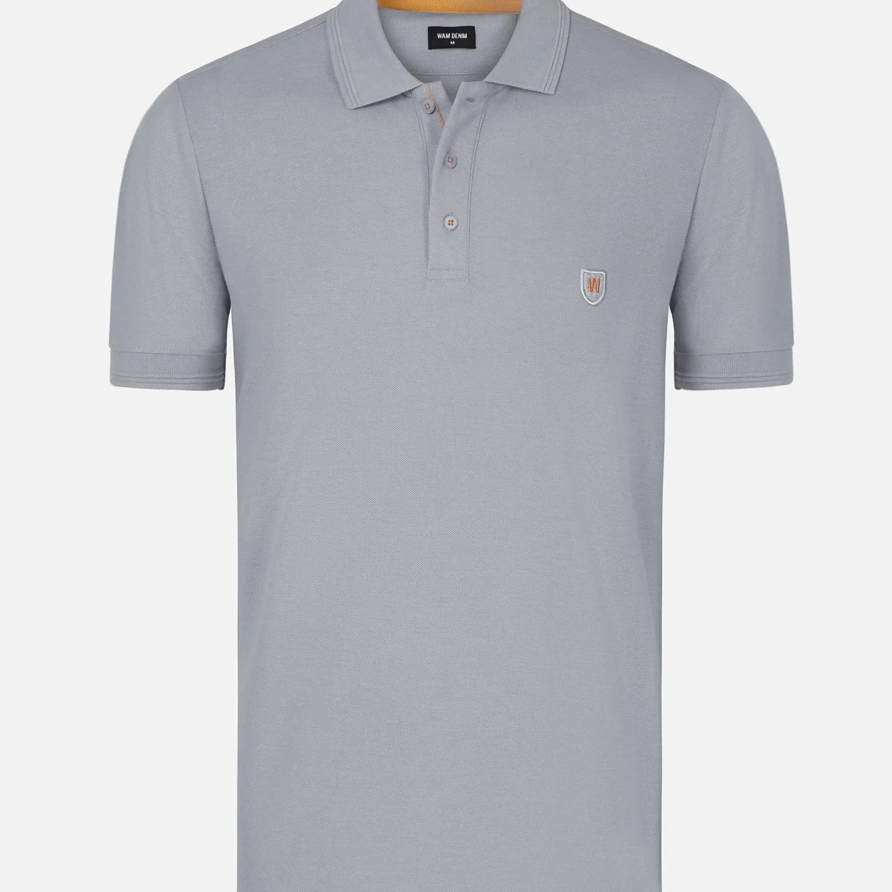 The Ameer Light Grey Polo Wam Denim