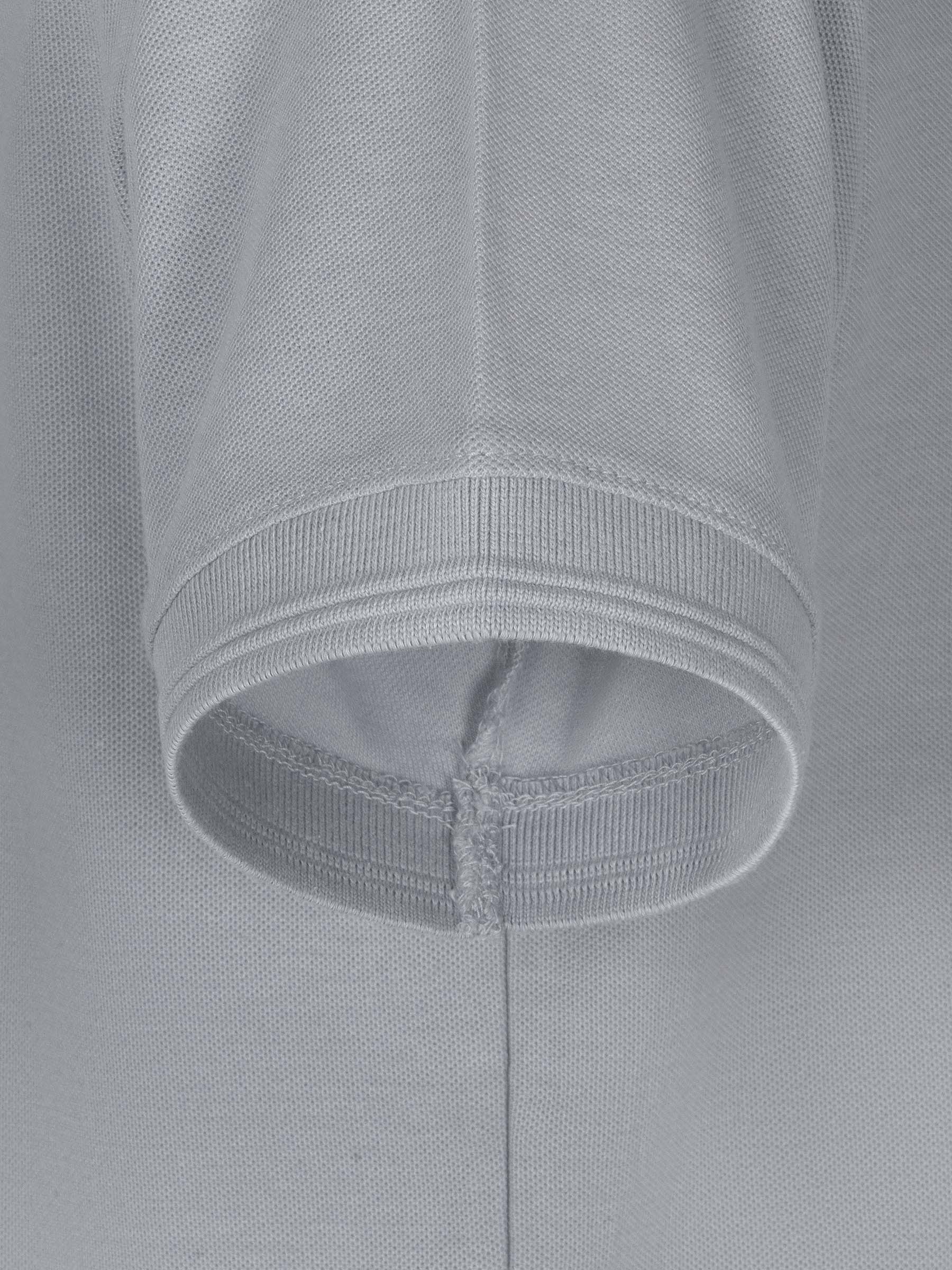 The Ameer Light Grey Polo Wam Denim