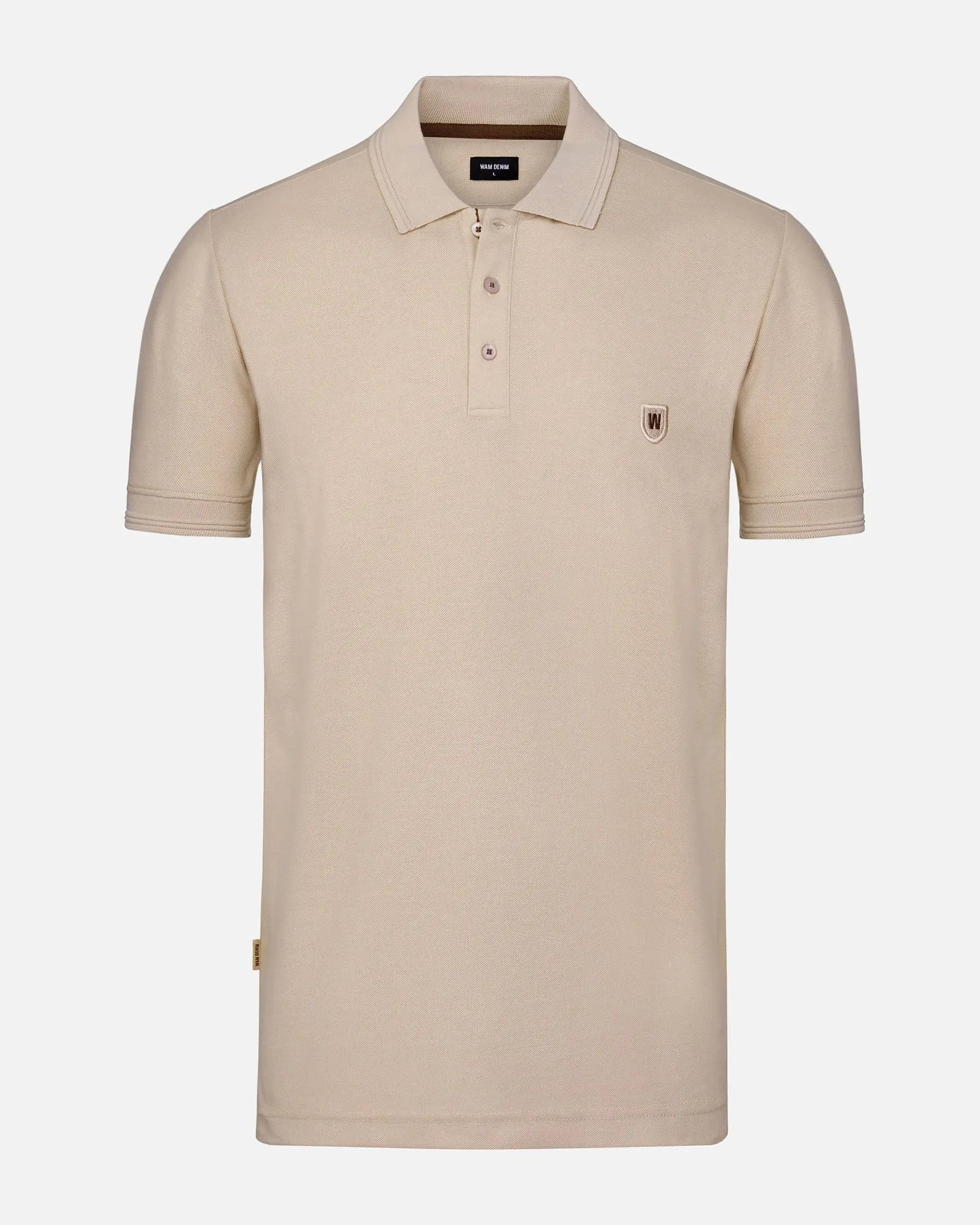 The Ameer Light Beige Polo Wam Denim