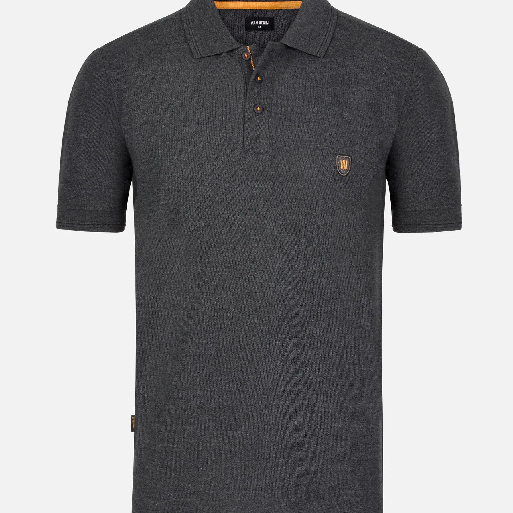 The Ameer Anthracite Polo Wam Denim