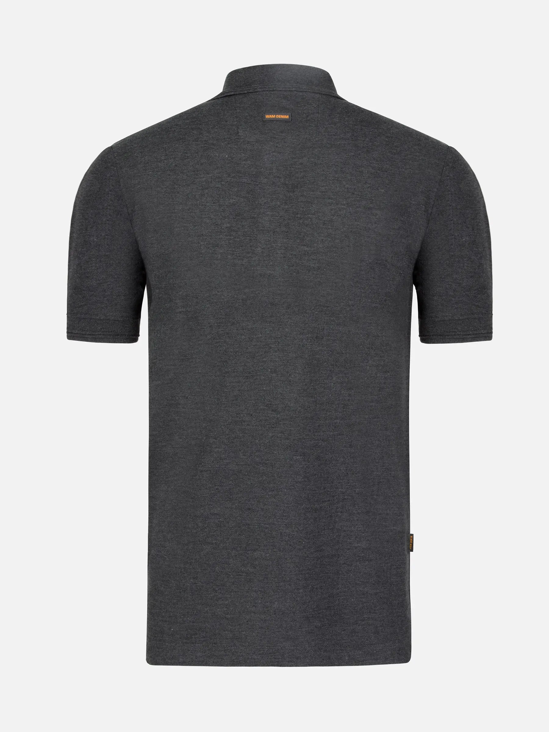 The Ameer Anthracite Polo Wam Denim