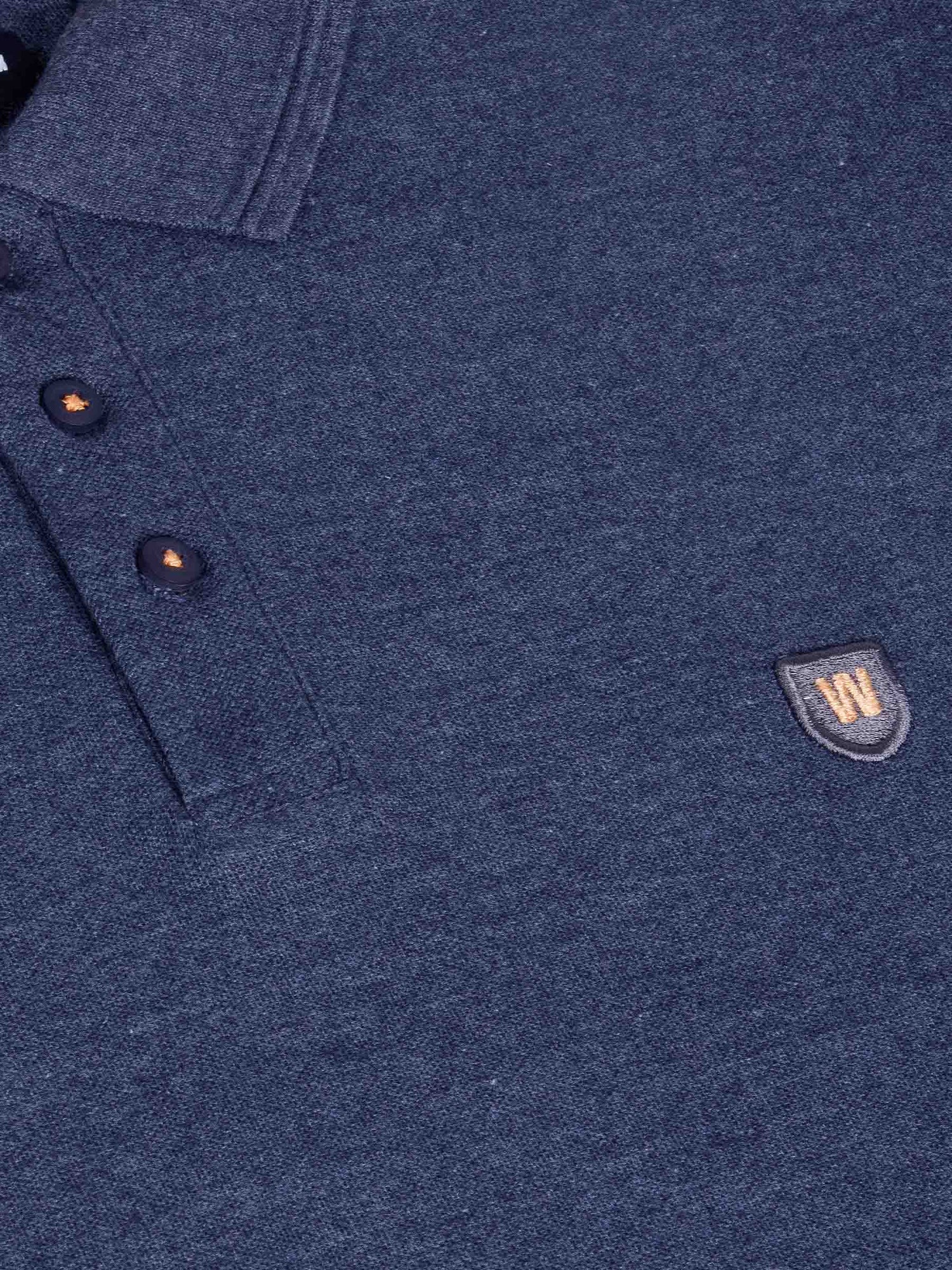 The Ameer Indigo Polo