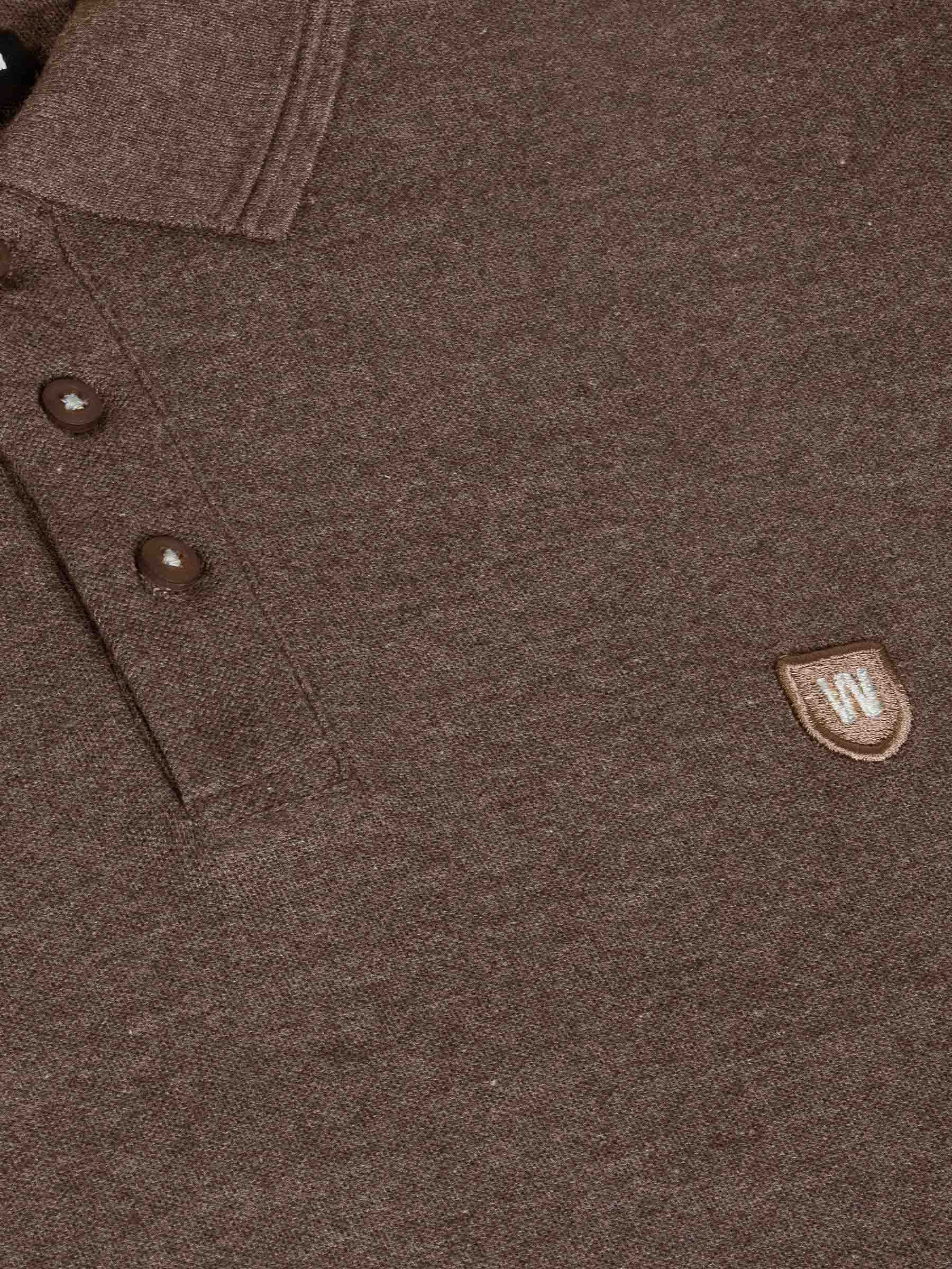 The Ameer Brown Polo Wam Denim