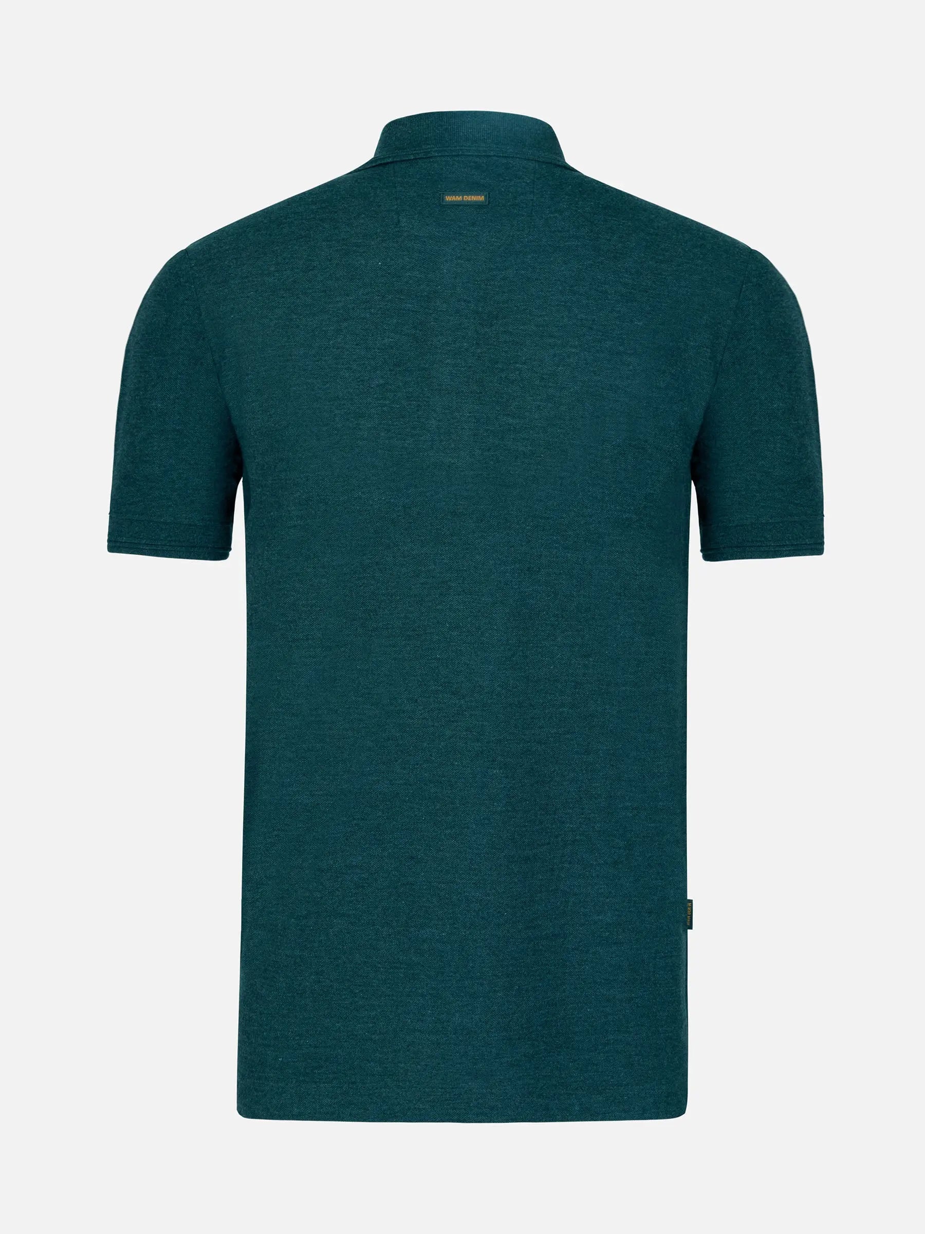 The Ameer Petrol Polo Wam Denim
