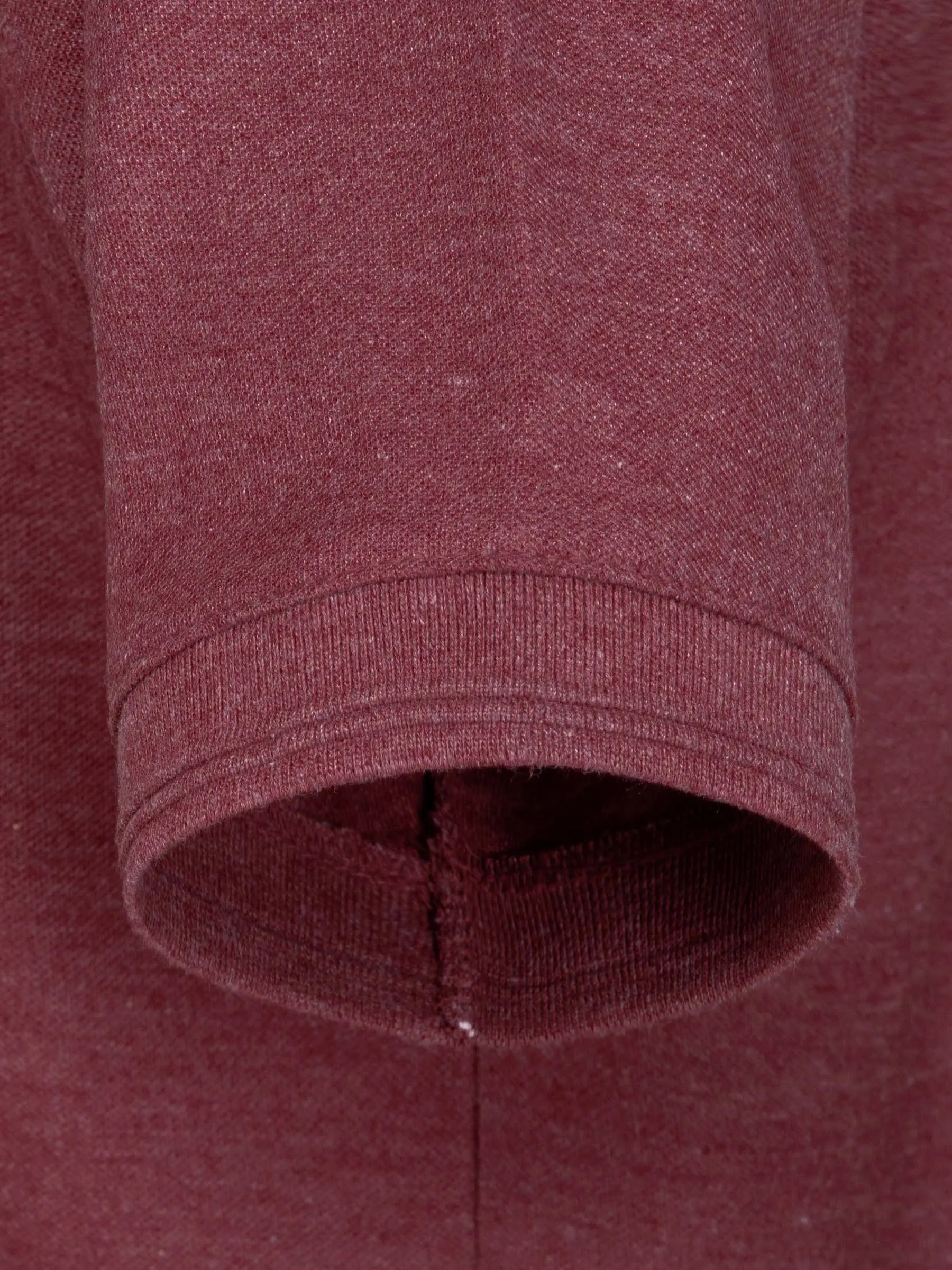 The Ameer Dark Red Polo Wam Denim