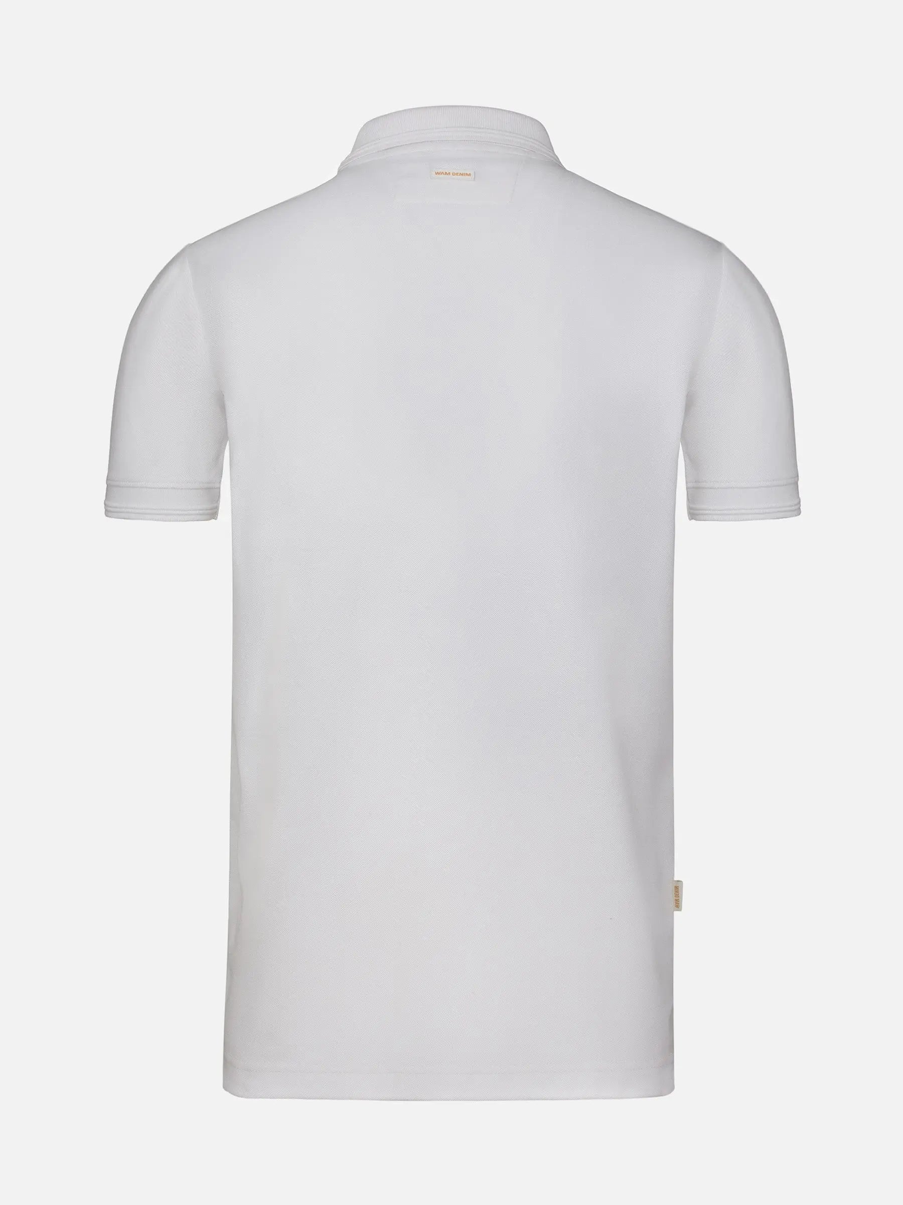 The Ameer White Polo Wam Denim