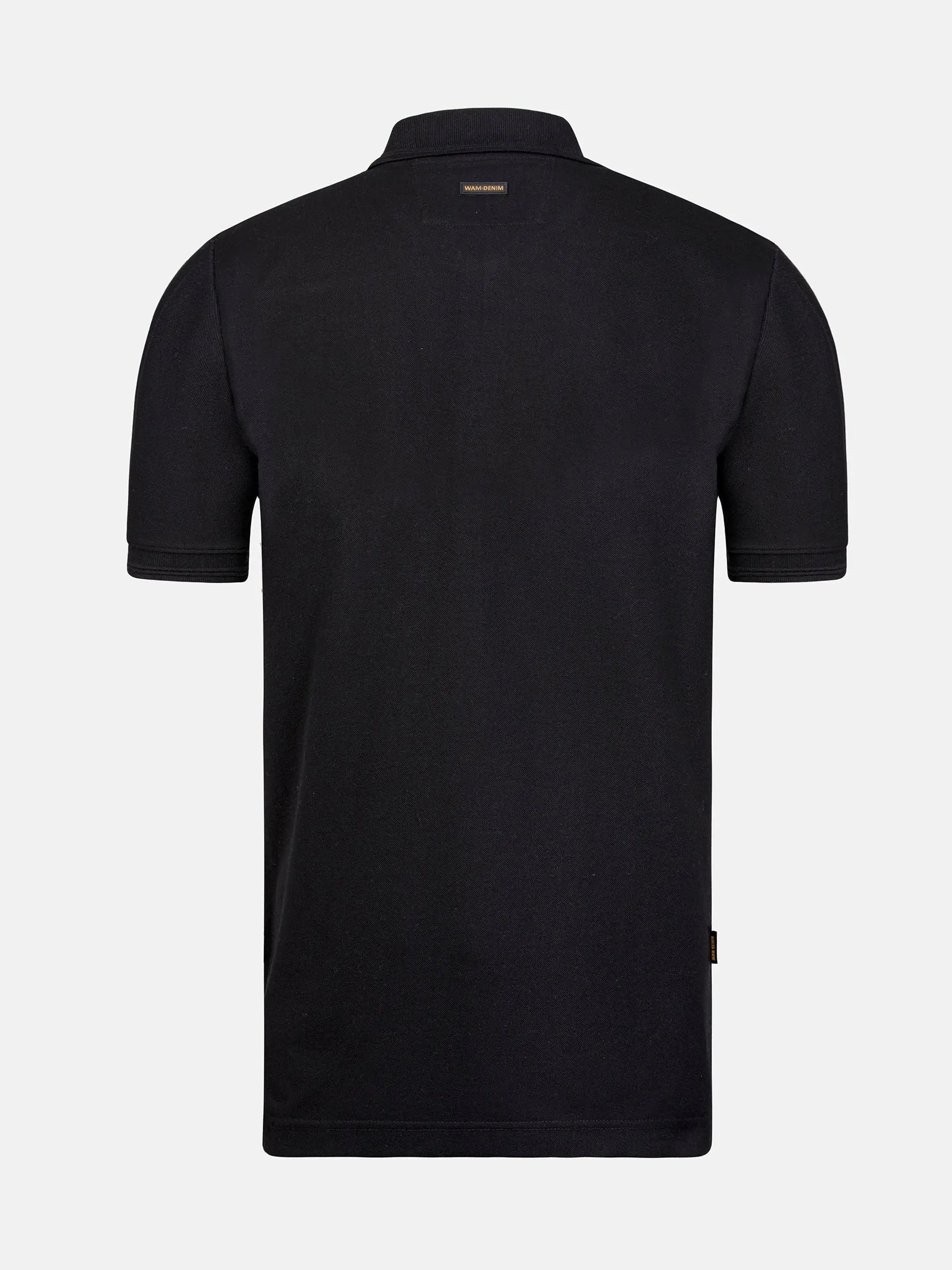 The Ameer Black Polo Wam Denim