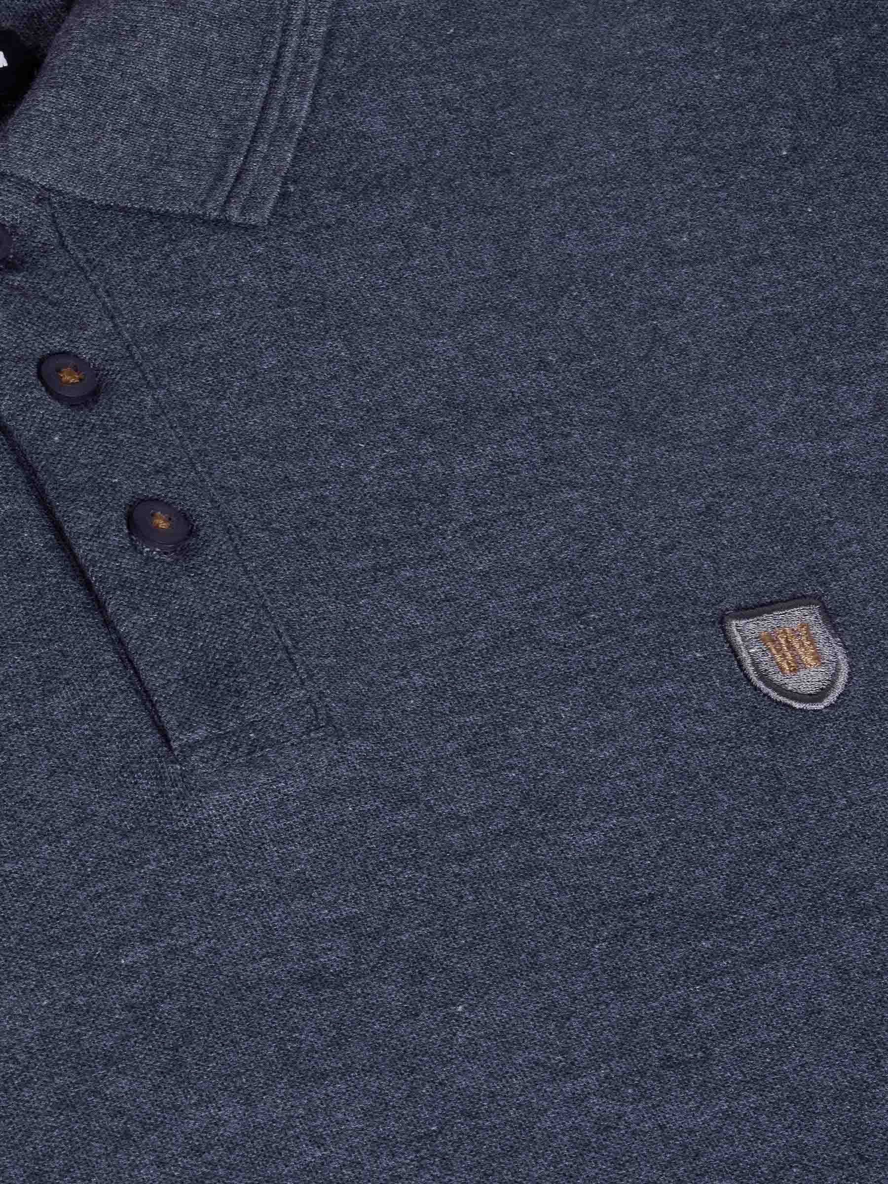 The Ameer Navy Polo Wam Denim