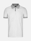 The Damir Grey White Polo