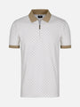 The Damir Beige White Polo Wam Denim