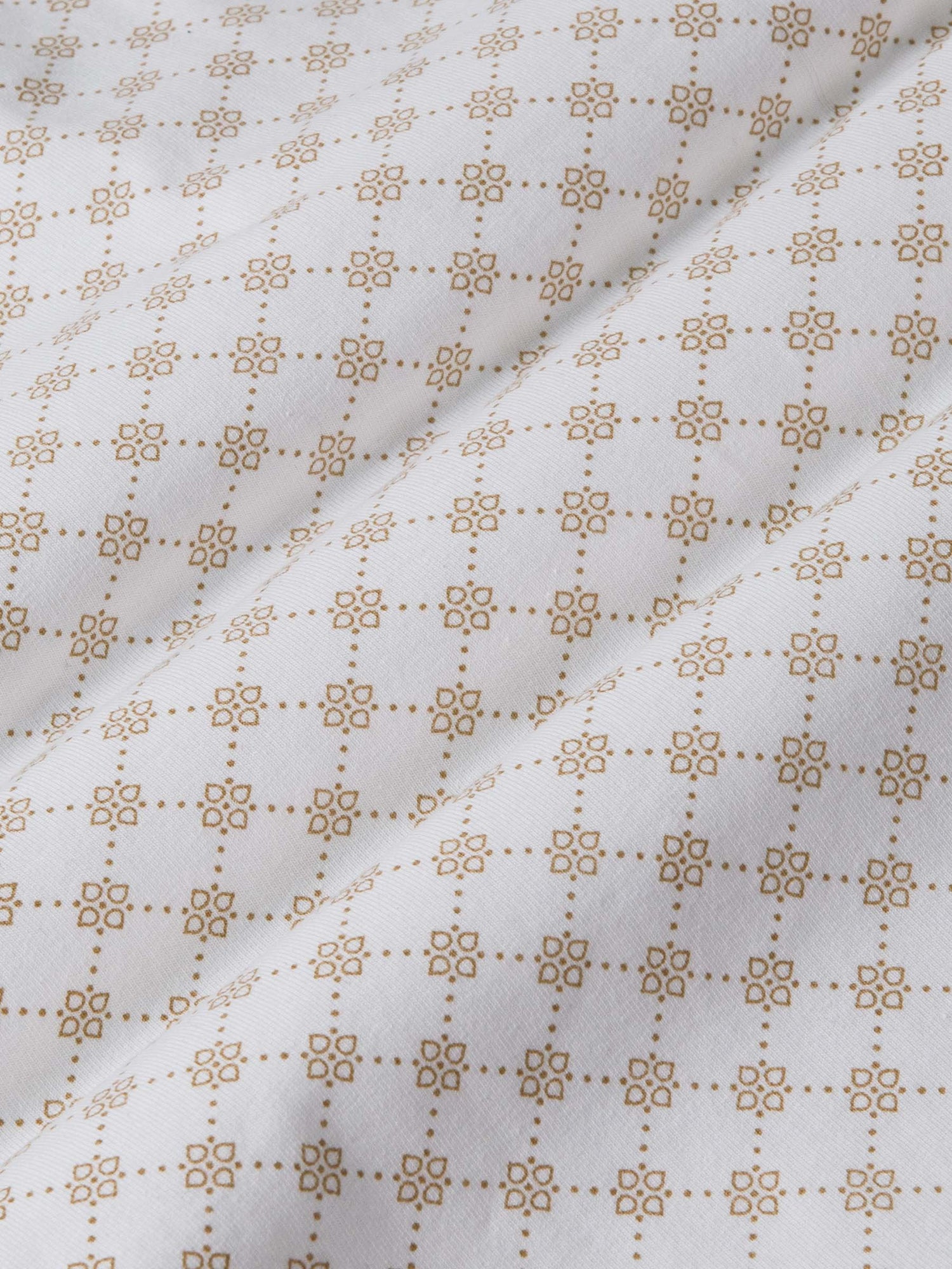 The Damir Beige White Polo
