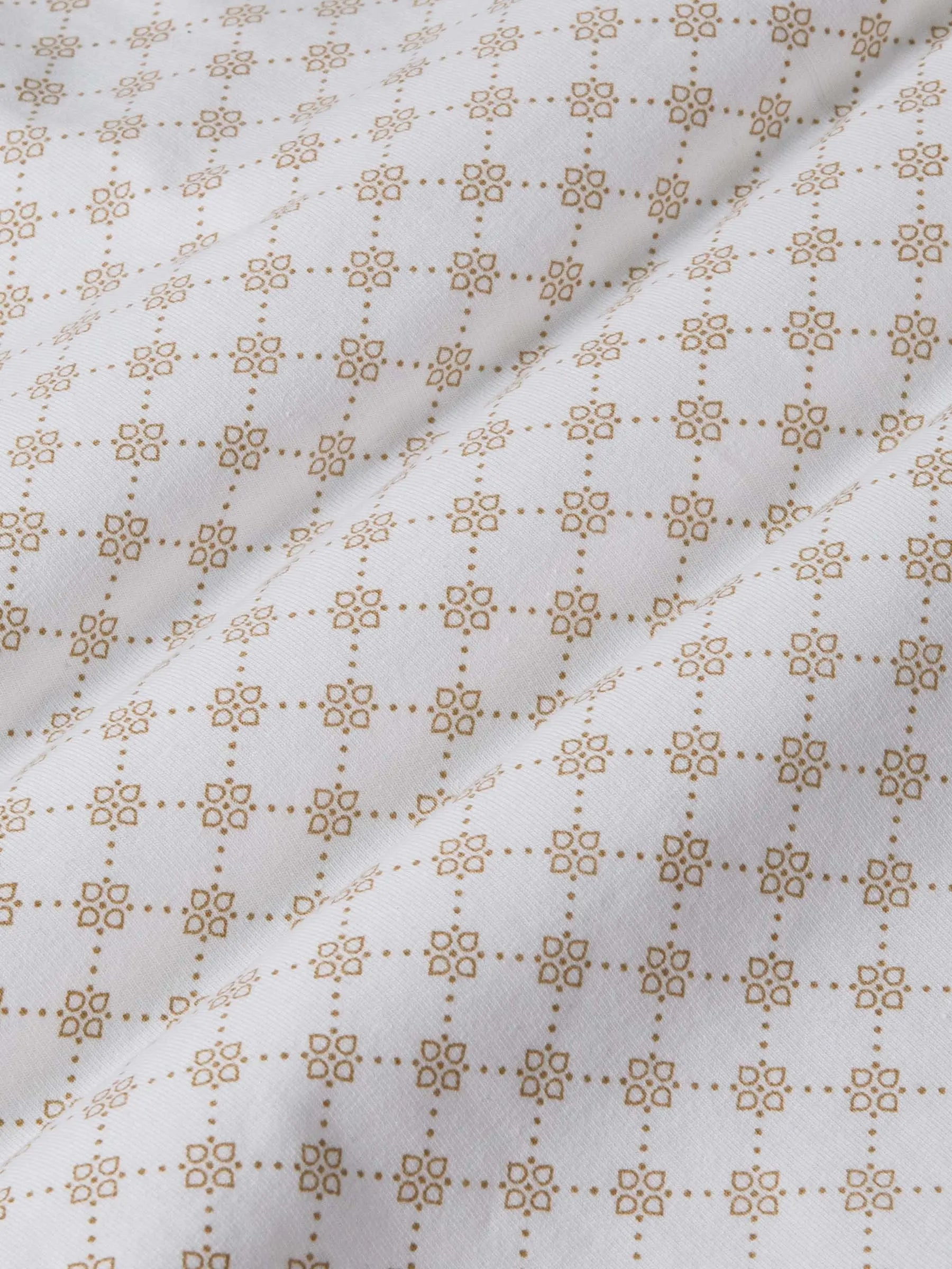 The Damir Beige White Polo Wam Denim